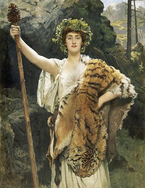 The Priestess of Bacchus, 1889 - John Collier