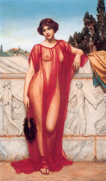 Athenais, 1908 - John William Godward