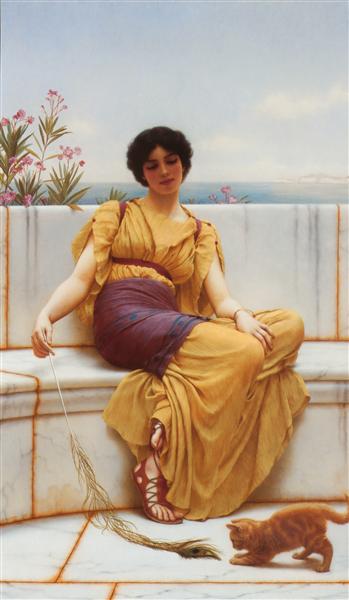 Idleness, 1900 - John William Godward